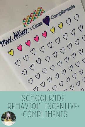Lots of people think PBIS and they think tickets/dollars/dojos with school stores and big huge individual reinforcement initiatives.   Guess what? Nobody has time for that. I mean, I guess they do, but I was never up for it. At the schools where I've worked, we've implemented Class Compliments. Free Download!