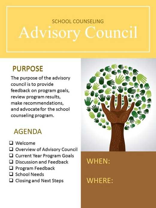 Advisory Council Invite - Editable! How to make your advisory council your biggest advocacy tool.