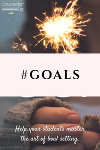 Goals are important. Help kids master the art of goal setting. www.counselorup.com