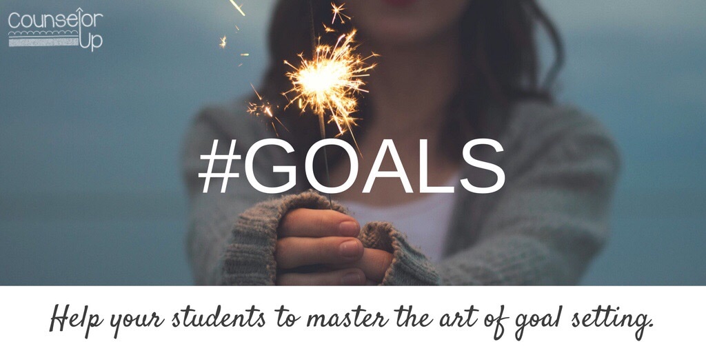 Goals are important. Help your students to master the art of goal setting. www.counselorup.com