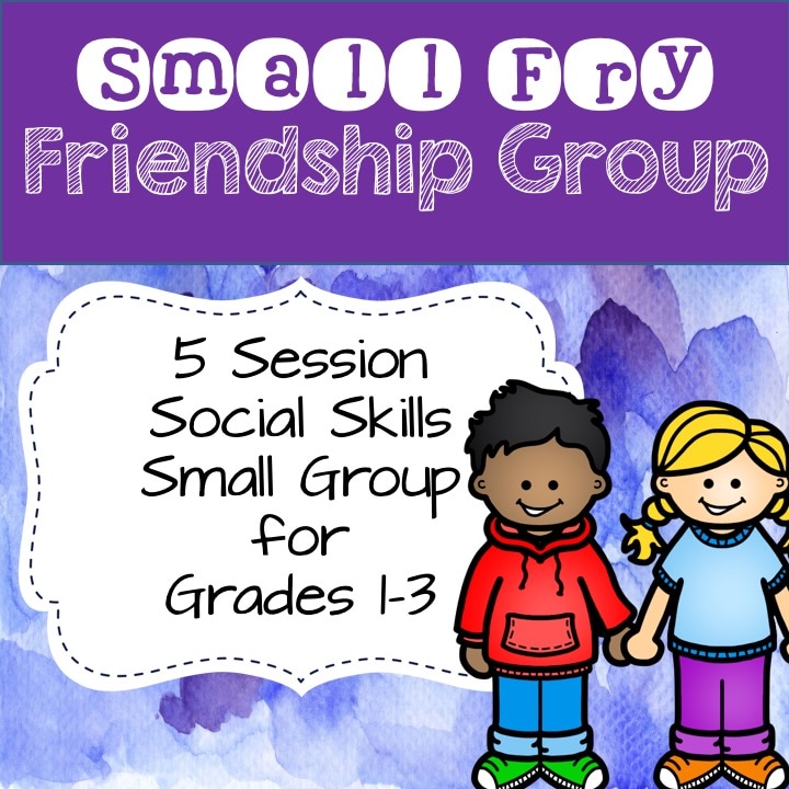 Friendship Group for the Littles  Five session group designed for 1st-3rd grades. Includes lesson plans, activities, and roster sheet.   Skills covered: identifying friendship qualities, body language, friendship blockers, handling rejection, and positive self talk.  Includes: - Friendly/Unfriendly body language role play and card sort - Smiley sticks (color and B&W) - Path to Friendships printable - Full lesson plans for 5 sessions